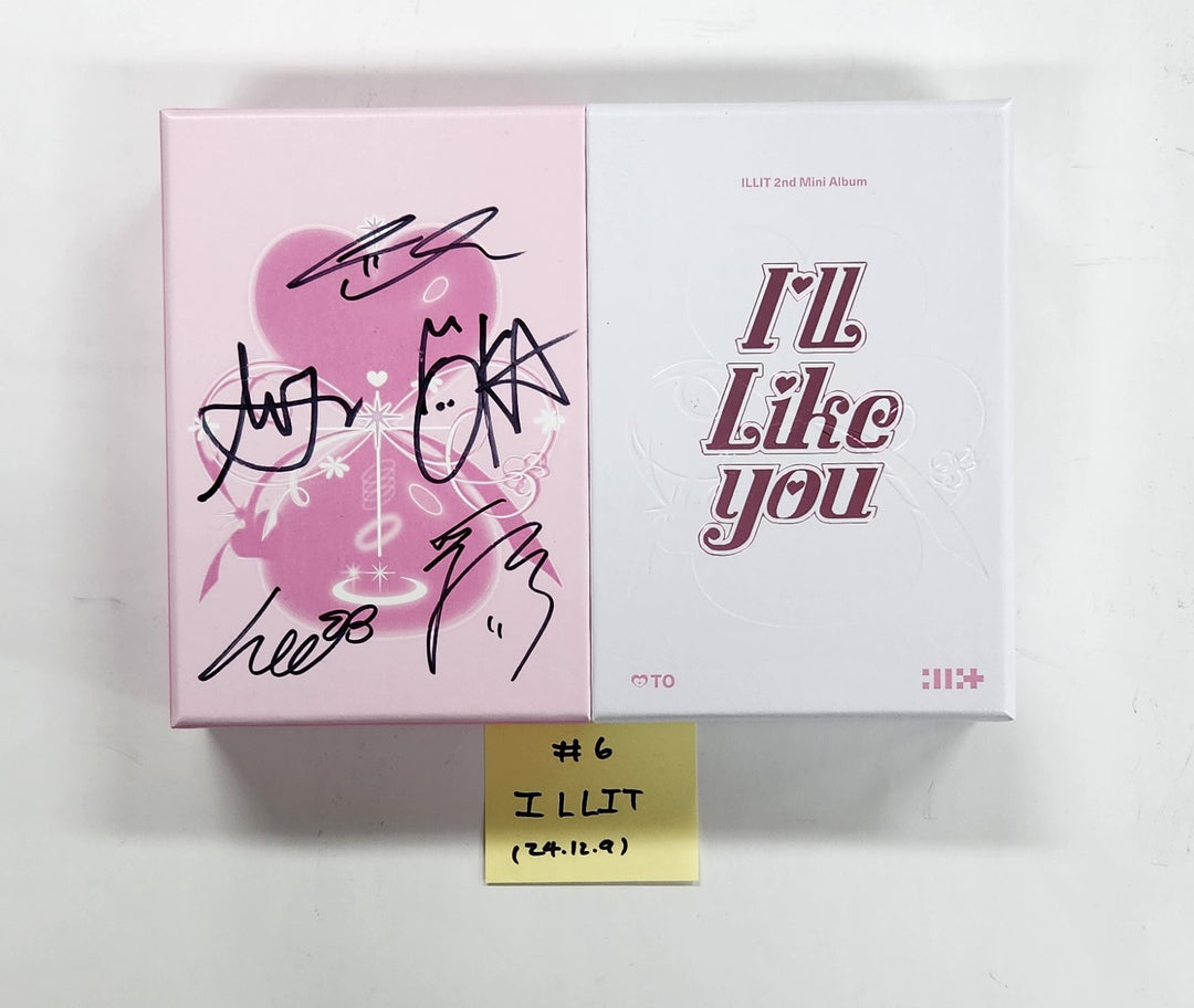 ILLIT "I’LL LIKE YOU" - Hand Autographed(Signed) Mwave Event Album [24.12.9]