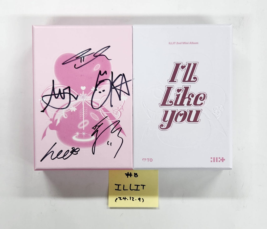 ILLIT "I’LL LIKE YOU" - Hand Autographed(Signed) Mwave Event Album [24.12.9]