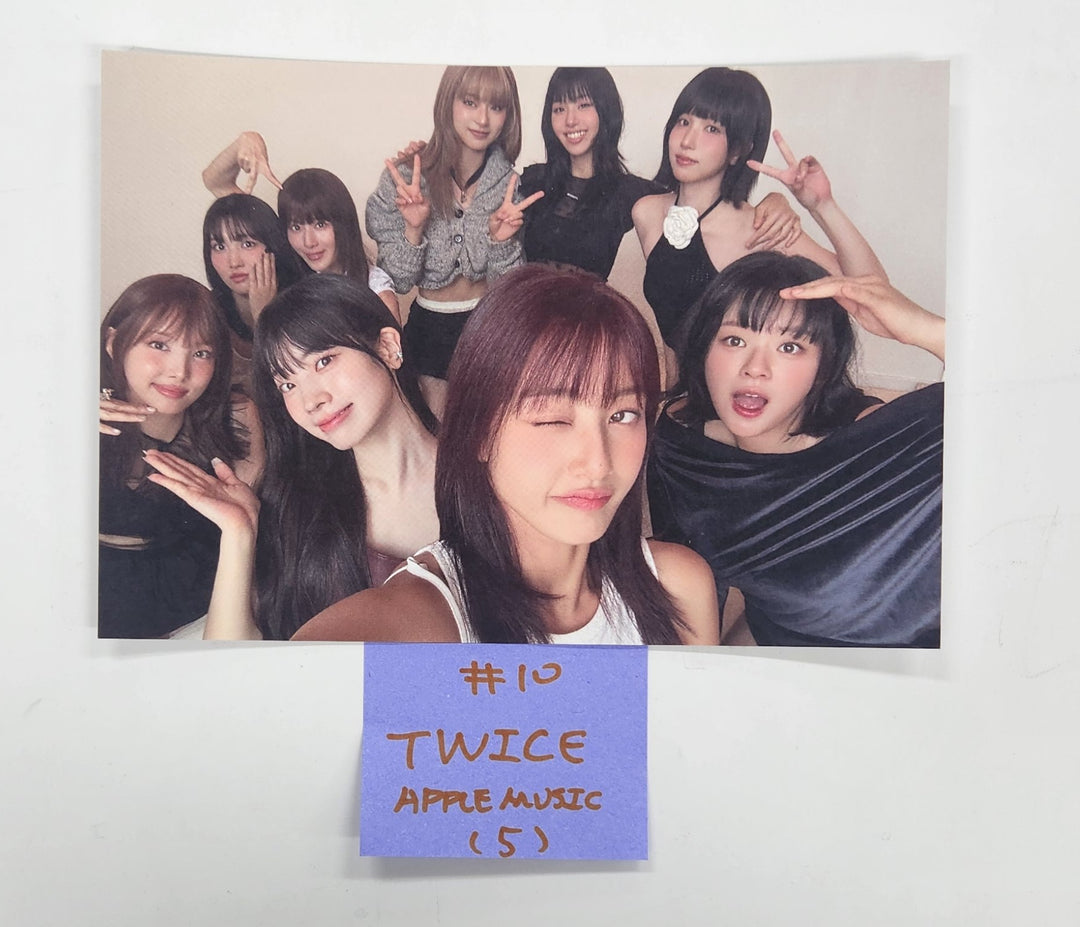 TWICE "STRATEGY" - Apple Music Pre-Order Benefit Photocard (Restocked) [24.12.10]