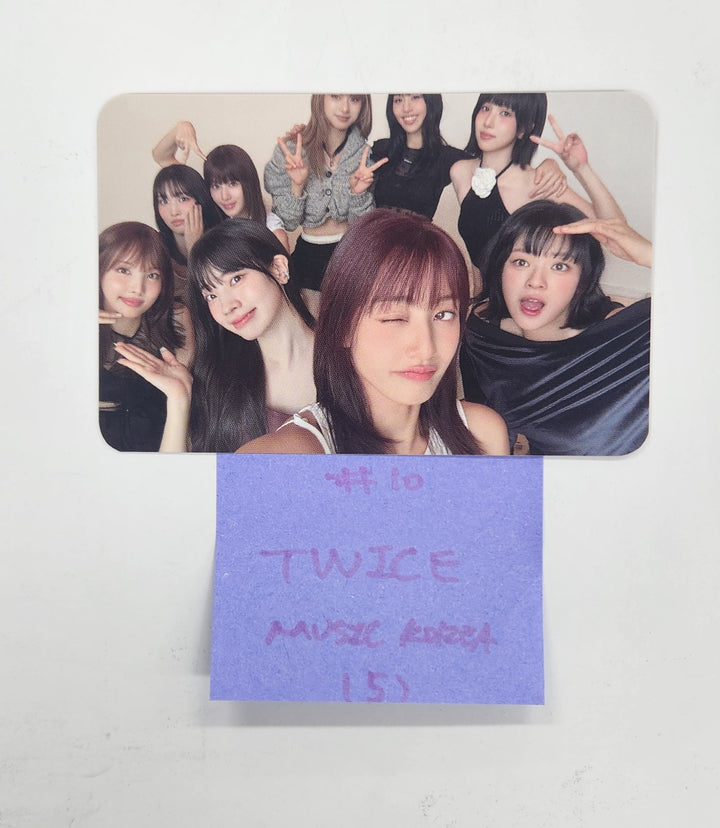 TWICE "STRATEGY" - Music Korea Pre-Order Benefit Photocard [24.12.10]