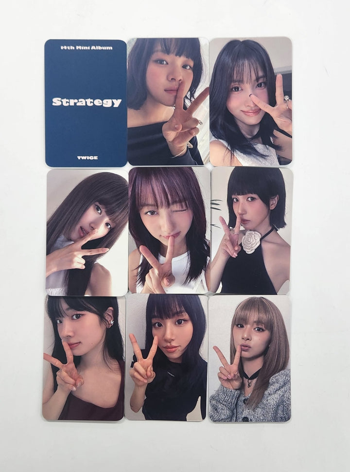 TWICE "STRATEGY" - Blue Dream Media Pre-Order Benefit Photocard [Digipack Ver.] [24.12.10]