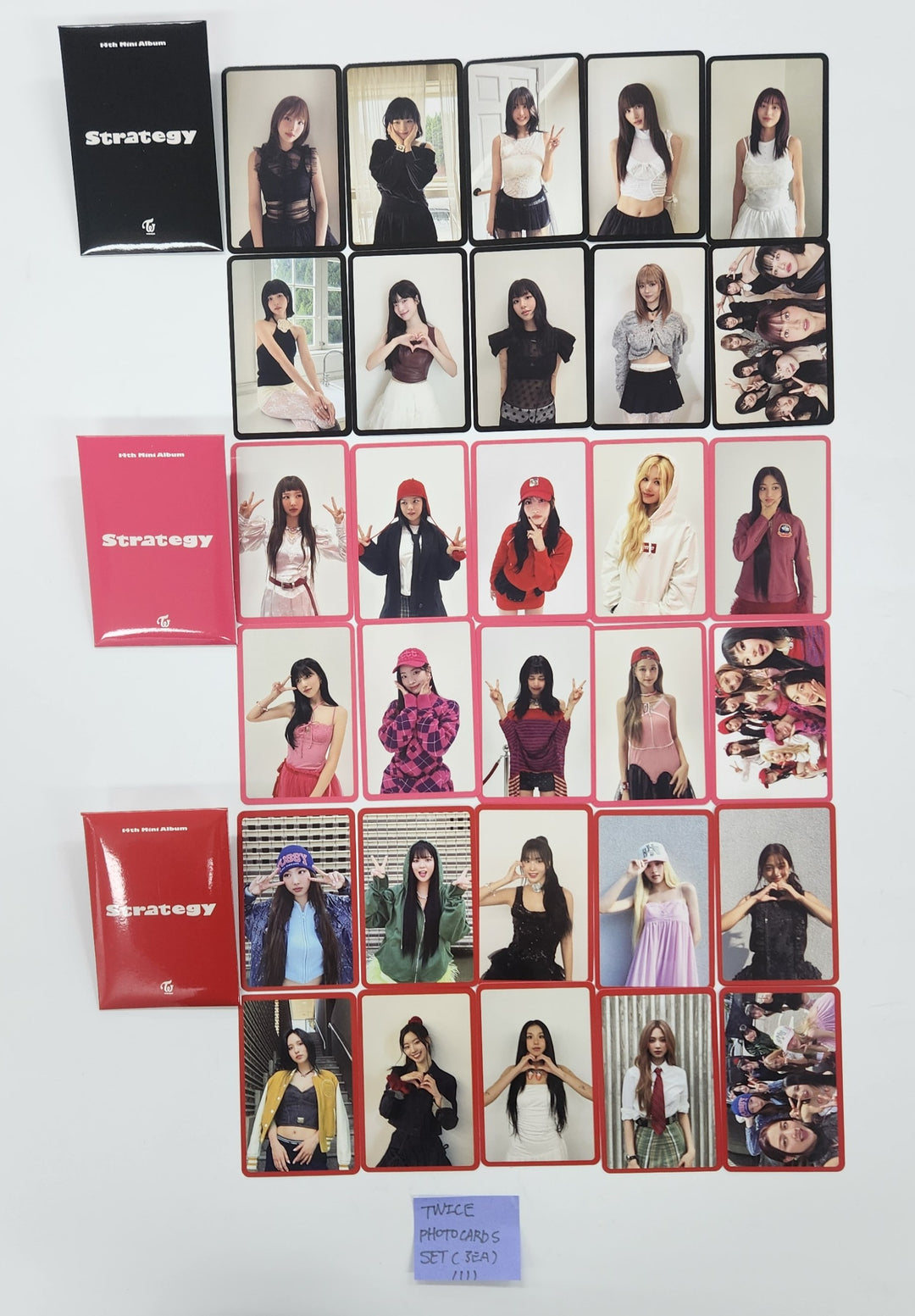 TWICE "STRATEGY" - Pre-Order Benefit Photocards Set (30EA) [24.12.10]