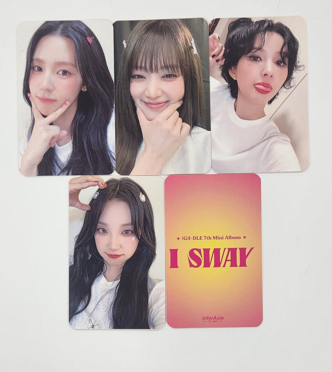 (g) I-DLE "I SWAY" - Inter Asia Lucky Draw Event Photocard [24.12.10]