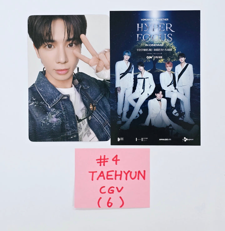 TXT - "Hyper Focus in Cinemas" CGV Event Photocard [24.12.11]