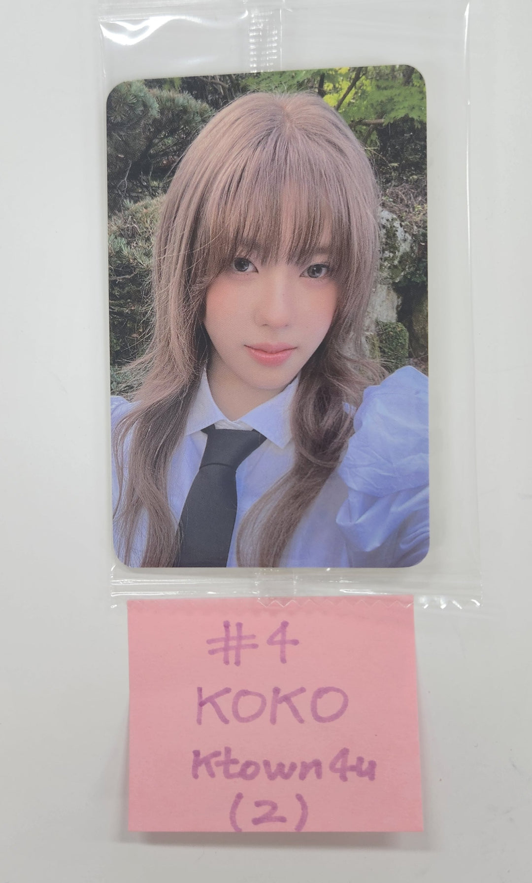 IZNA "N/a" - Ktown4U Fansign Event Photocard [Nemo Ver.] [24.12.11]