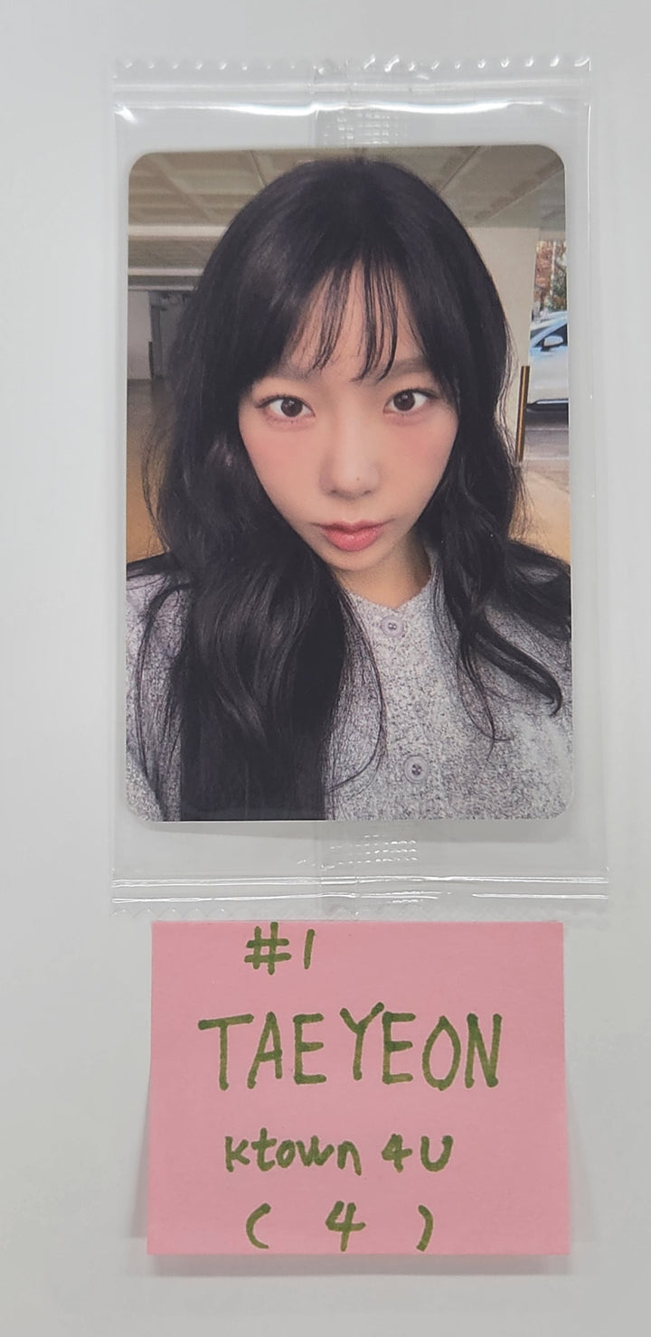 TAEYEON "Letter To Myself" - Ktown4U Fansign Event Photocard [Letter Ver.] [24.12.11]