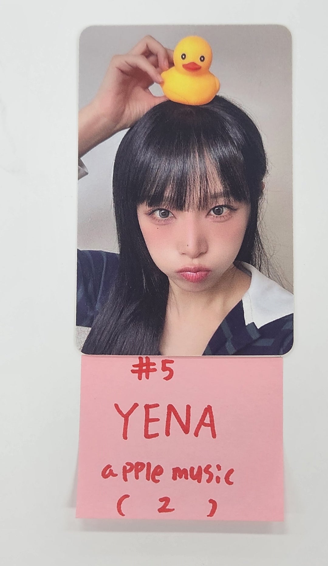 YENA "NEMONEMO" - Apple Music Fansign Event Photocard Round 2 [PLVE Ver.] [24.12.11]