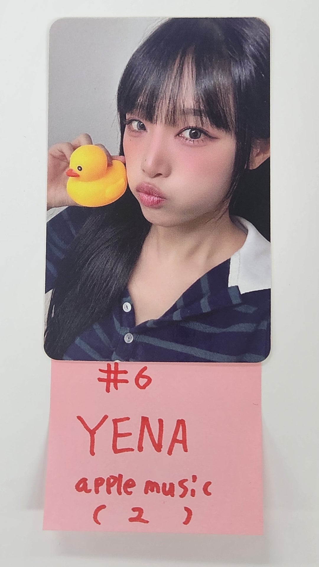 YENA "NEMONEMO" - Apple Music Fansign Event Photocard Round 2 [PLVE Ver.] [24.12.11]