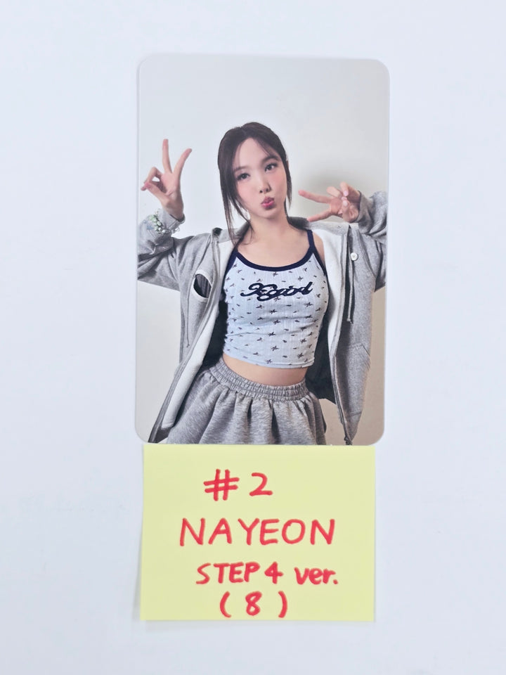 TWICE "STRATEGY" - Official Photocard [Step 4 ver.] [24.12.12]