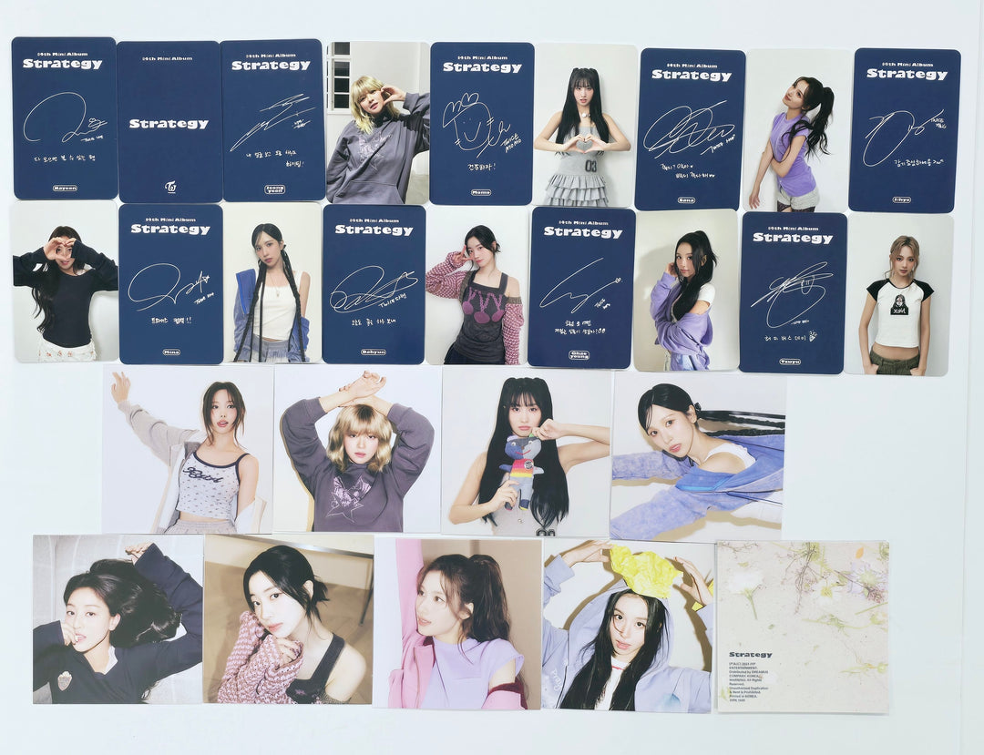 TWICE "STRATEGY" - Official Photocard [Step 4 ver.] [24.12.12]