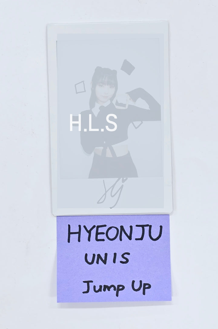 Hyeon Ju (Of UNIS) 'CURIOUS' - Hand Autographed(Signed) Polaroid [24.12.13]