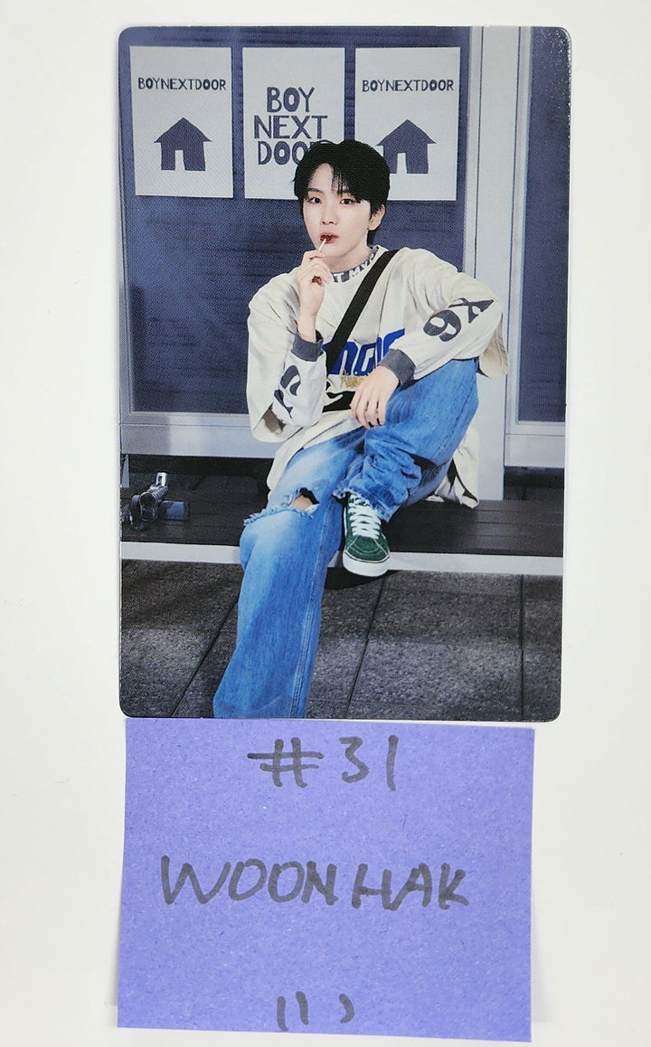 Boynextdoor "KNOCK ON Vol.1" - Official Photocard (2) [24.12.13]