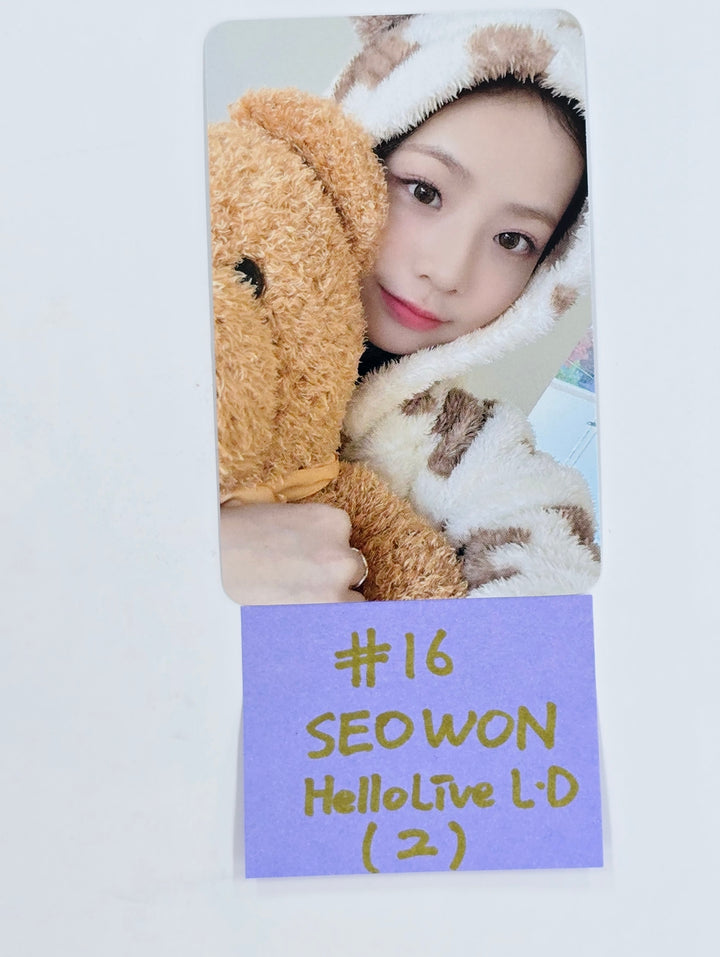 UNIS 'CURIOUS' - Hello Live Lucky Draw Event Photocard [24.12.13]