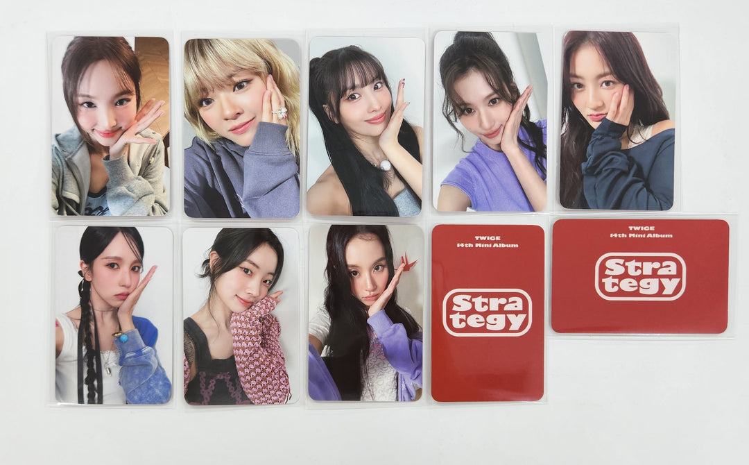 TWICE "STRATEGY" - Withmuu Pre-Order Benefit Photocard [24.12.13]