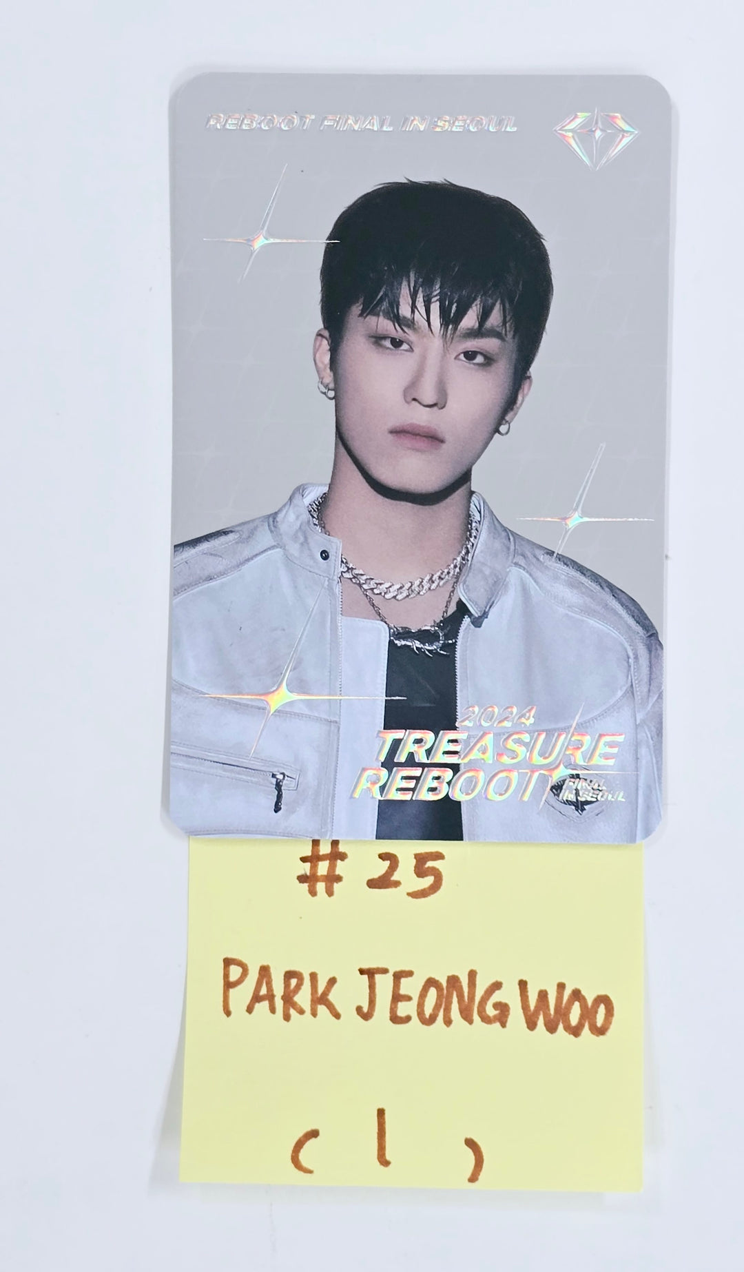 TREASURE "REBOOT" - Official Trading Photocard (2) [24.12.13]