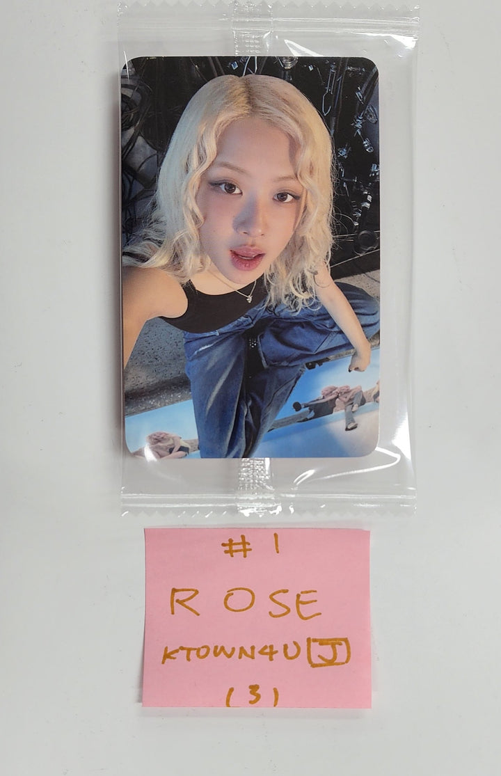 ROSÉ (of Black Pink) "rosie" - [Ktown4U, YG Select] Pre-Order Benefit Photocard [Jewel Ver.] [24.12.16]