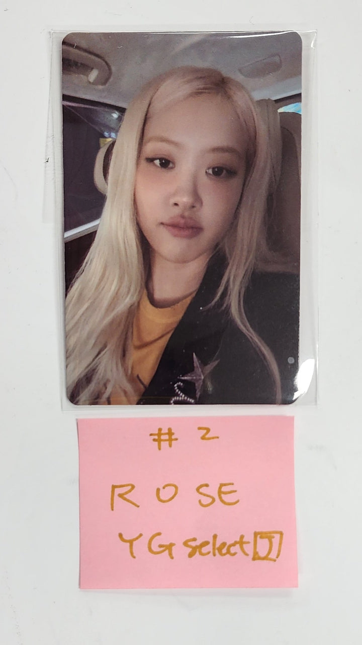 ROSÉ (of Black Pink) "rosie" - [Ktown4U, YG Select] Pre-Order Benefit Photocard [Jewel Ver.] [24.12.16]