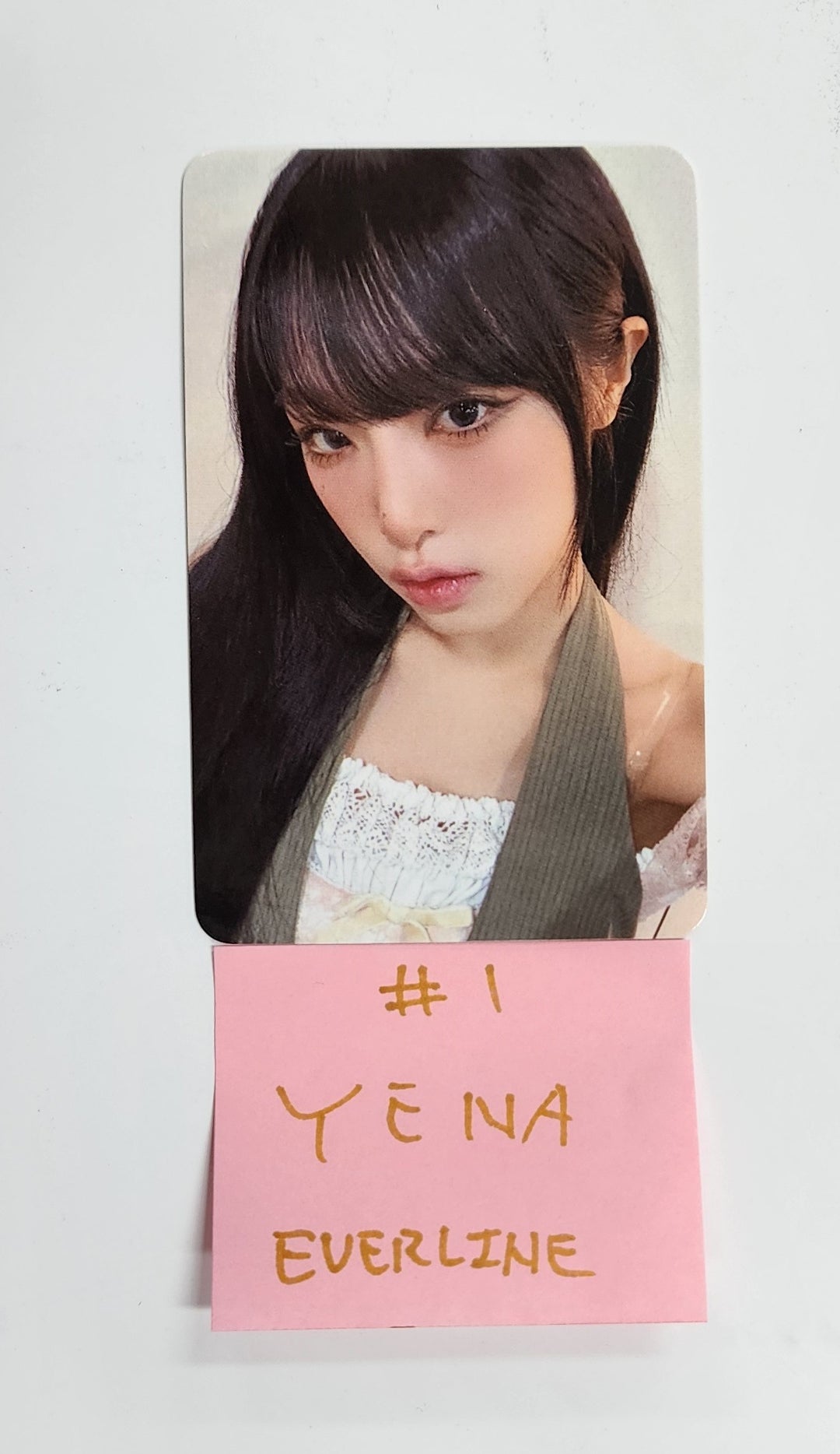 YENA "NEMONEMO" - Everline Fansign Event Photocard [25.2.20]