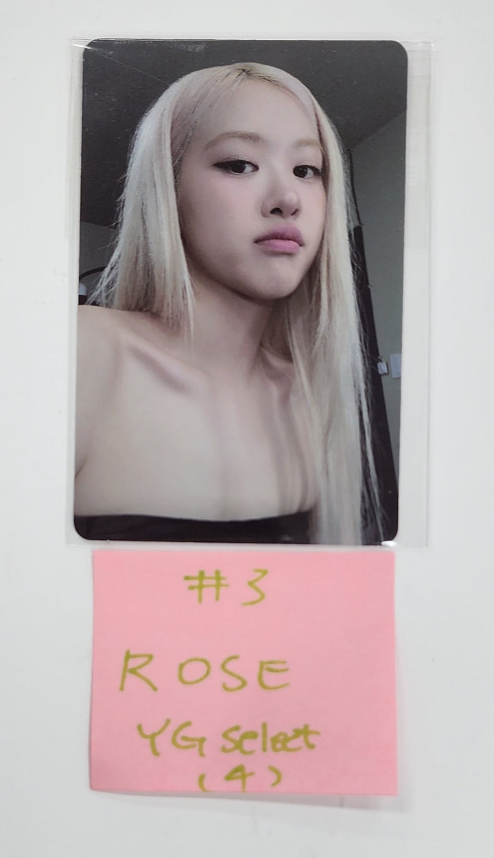 ROSÉ (of Black Pink) "rosie" - [Ktown4U, YG Select] Pre-Order Benefit Photocard [24.12.16]