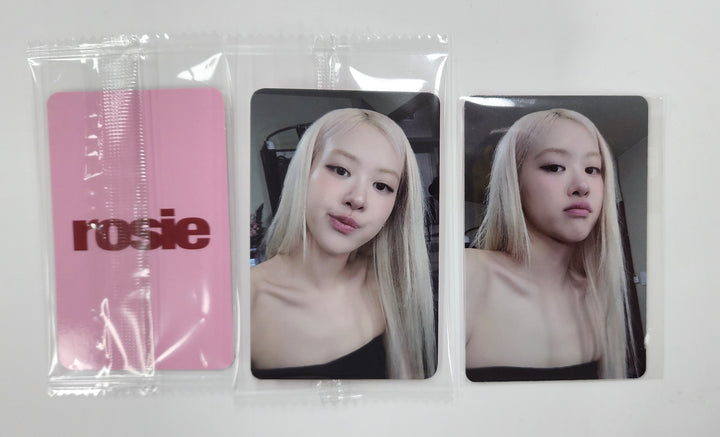 ROSÉ (of Black Pink) "rosie" - [Ktown4U, YG Select] Pre-Order Benefit Photocard [24.12.16]