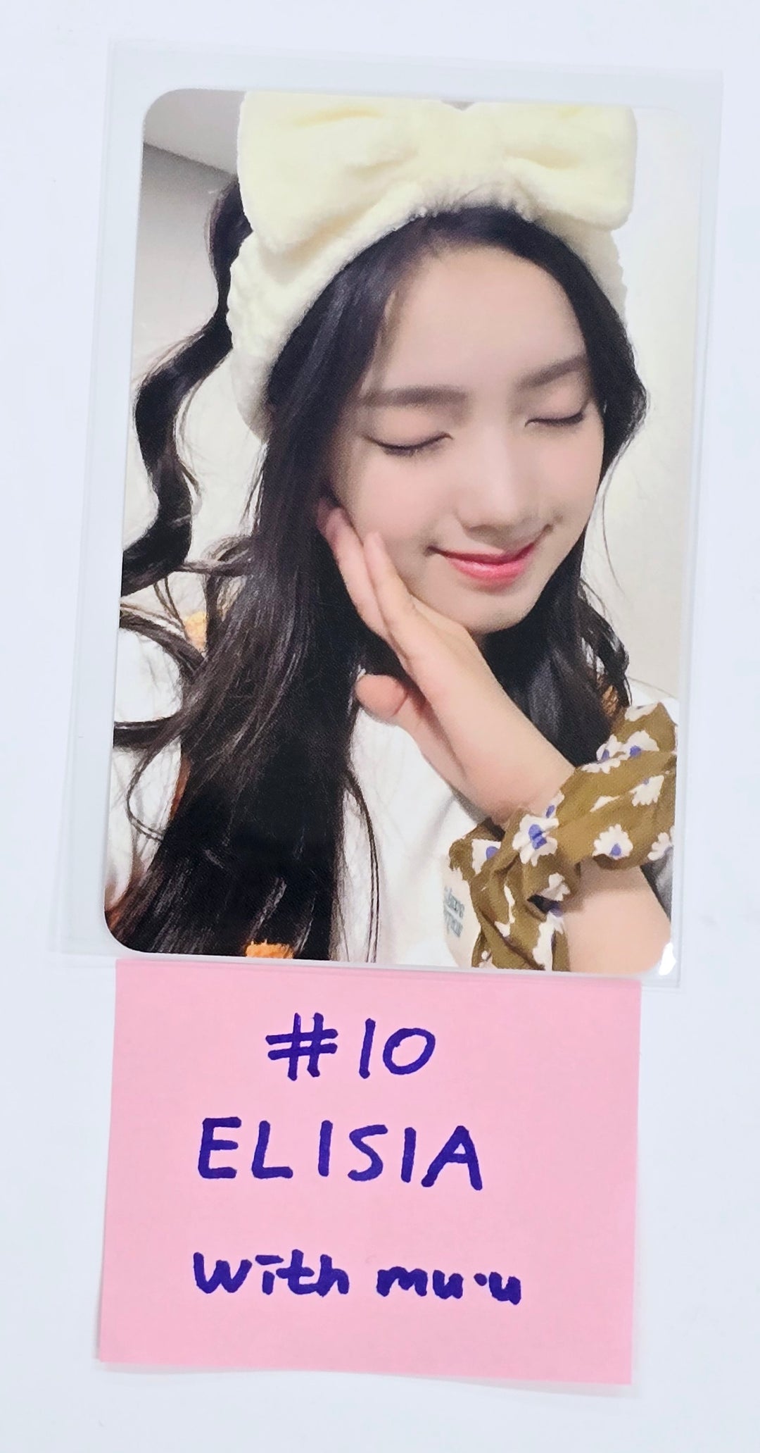 UNIS 'CURIOUS' - Withmuu Fansign Event Photocard Round 6 [24.12.16]