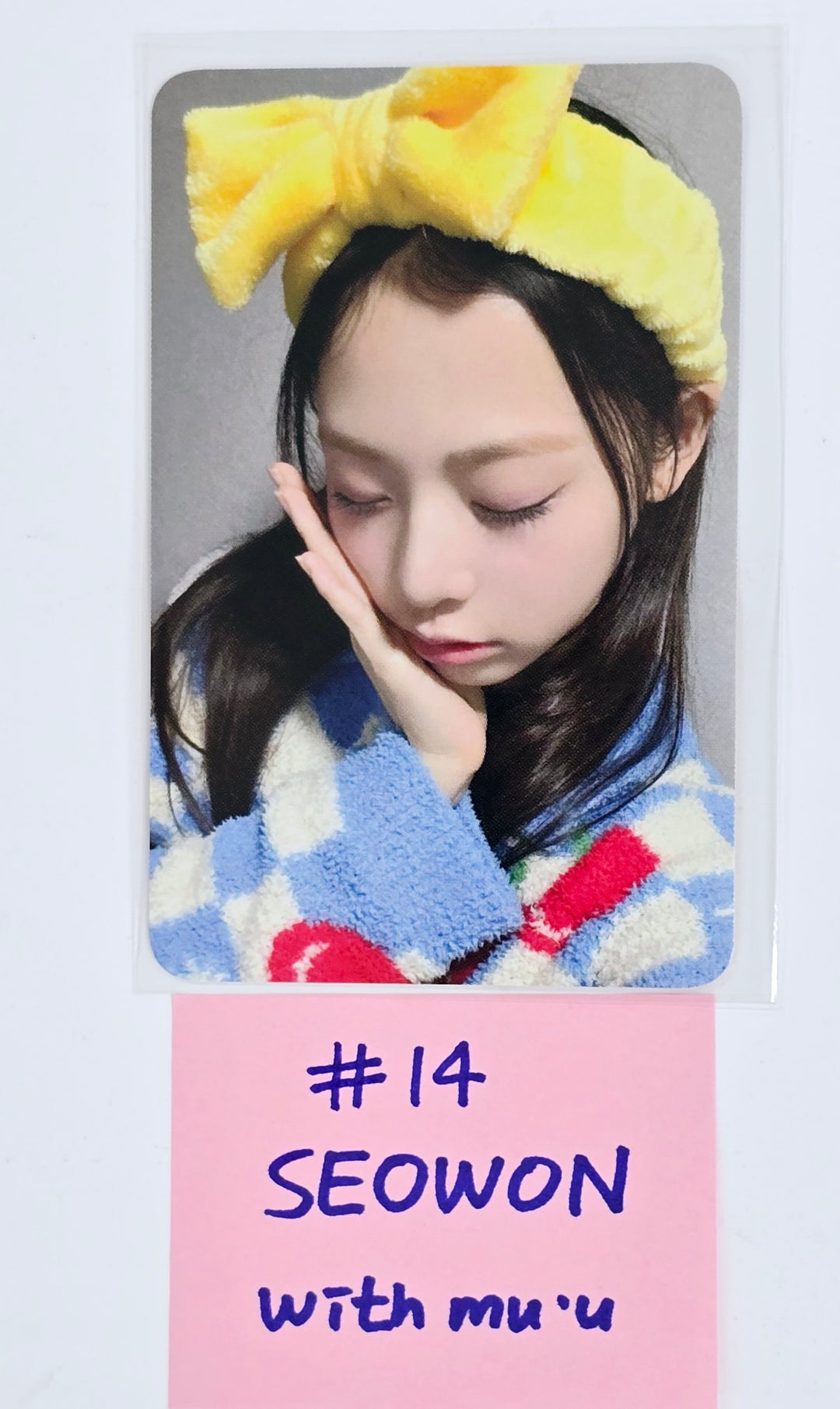 UNIS 'CURIOUS' - Withmuu Fansign Event Photocard Round 6 [24.12.16]