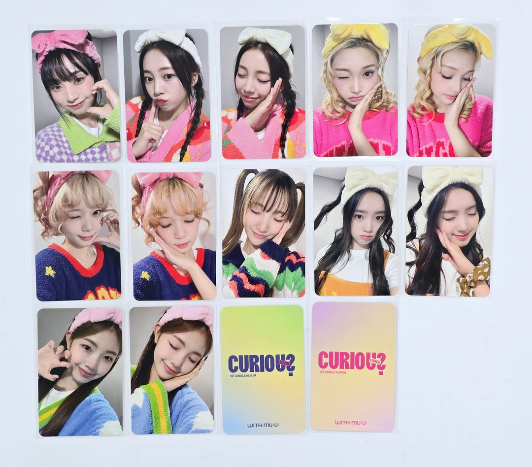 UNIS 'CURIOUS' - Withmuu Fansign Event Photocard Round 6 [24.12.16]