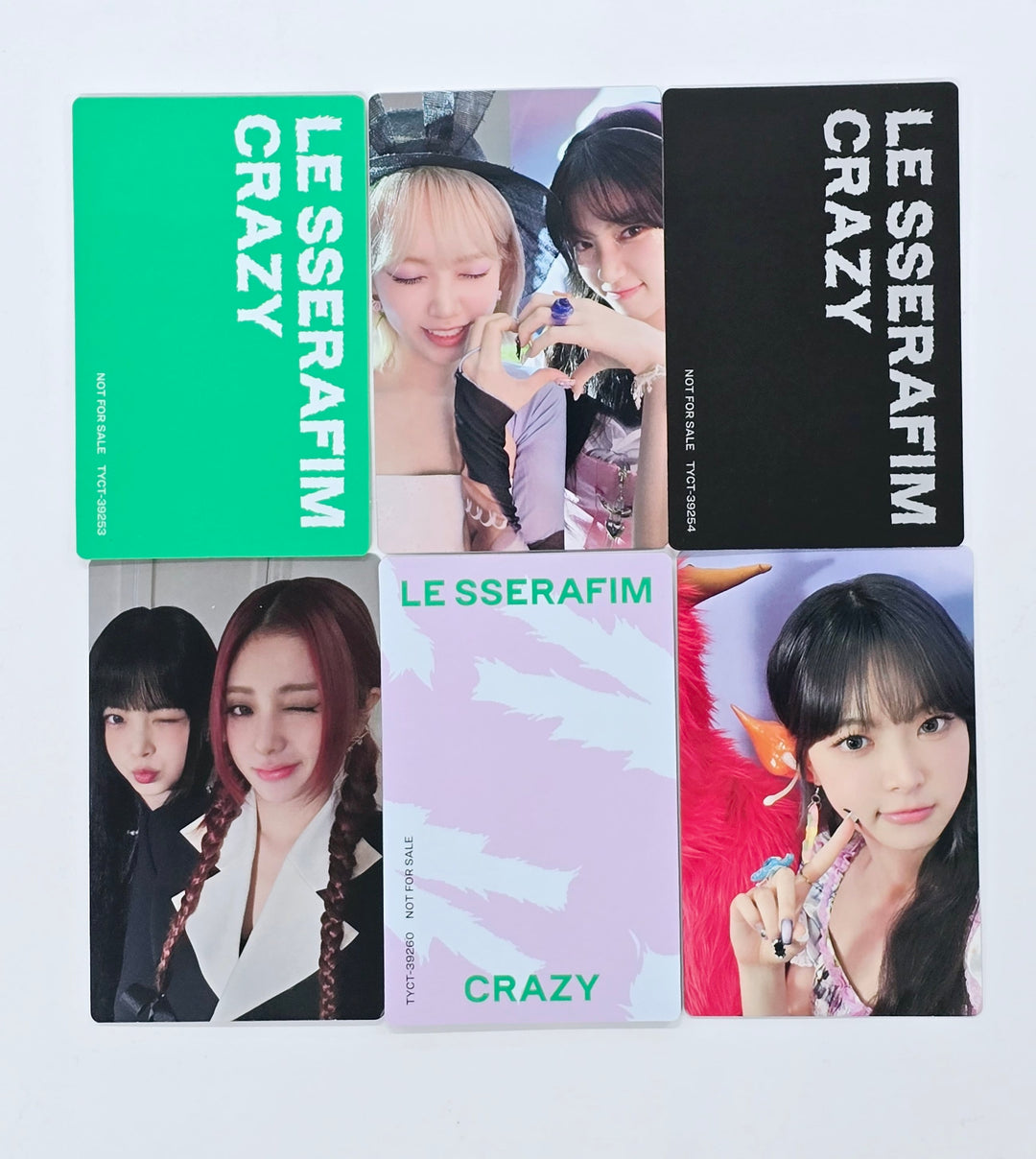 LE SSERAFIM "CRAZY" JAPAN 3rd Single - Official Photocard [Limited A & B, Standard Ver.] [24.12.17]