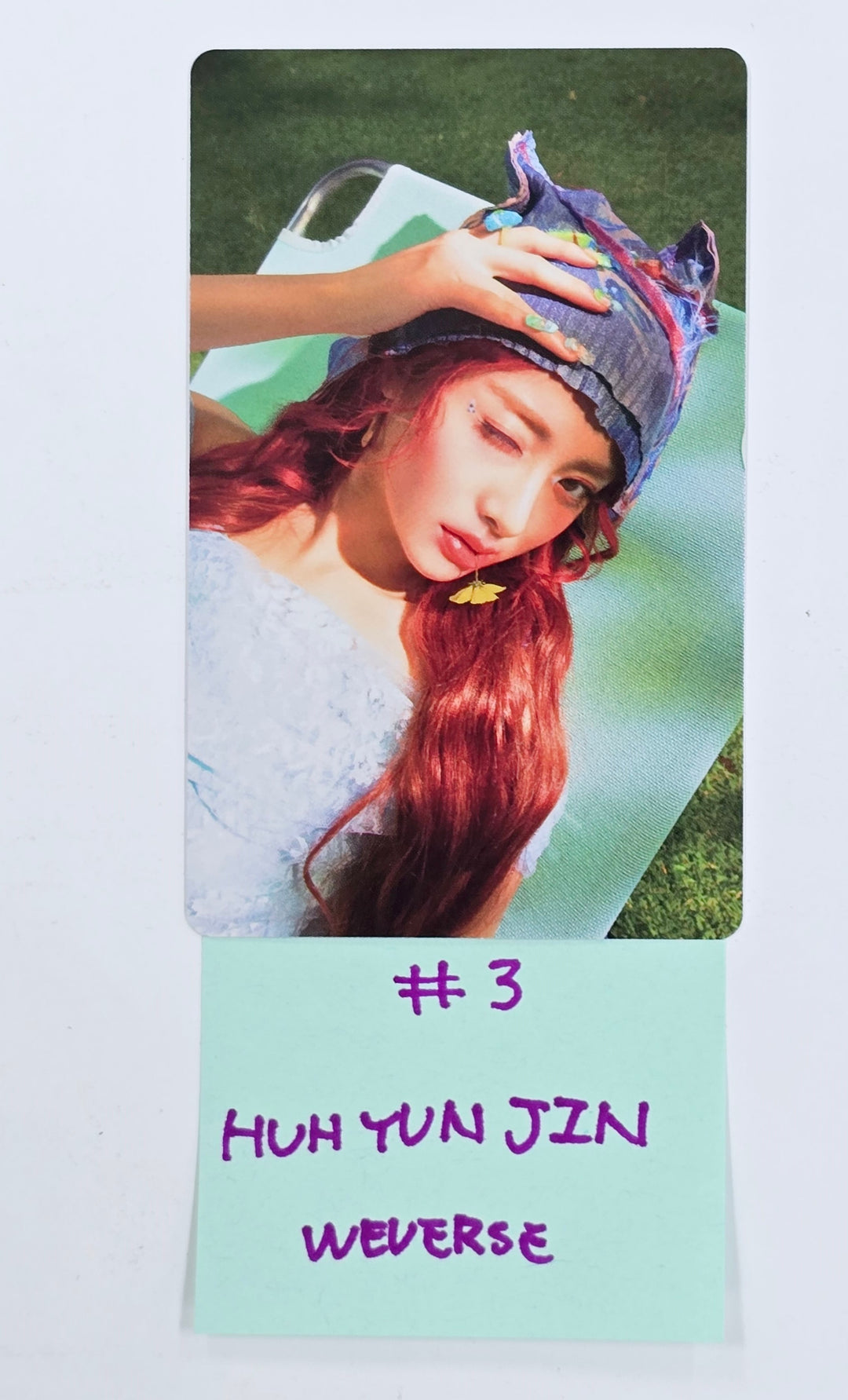 LE SSERAFIM "CRAZY" JAPAN 3rd Single - Weverse Shop Pre-Order Benefit Photocard [24.12.17]