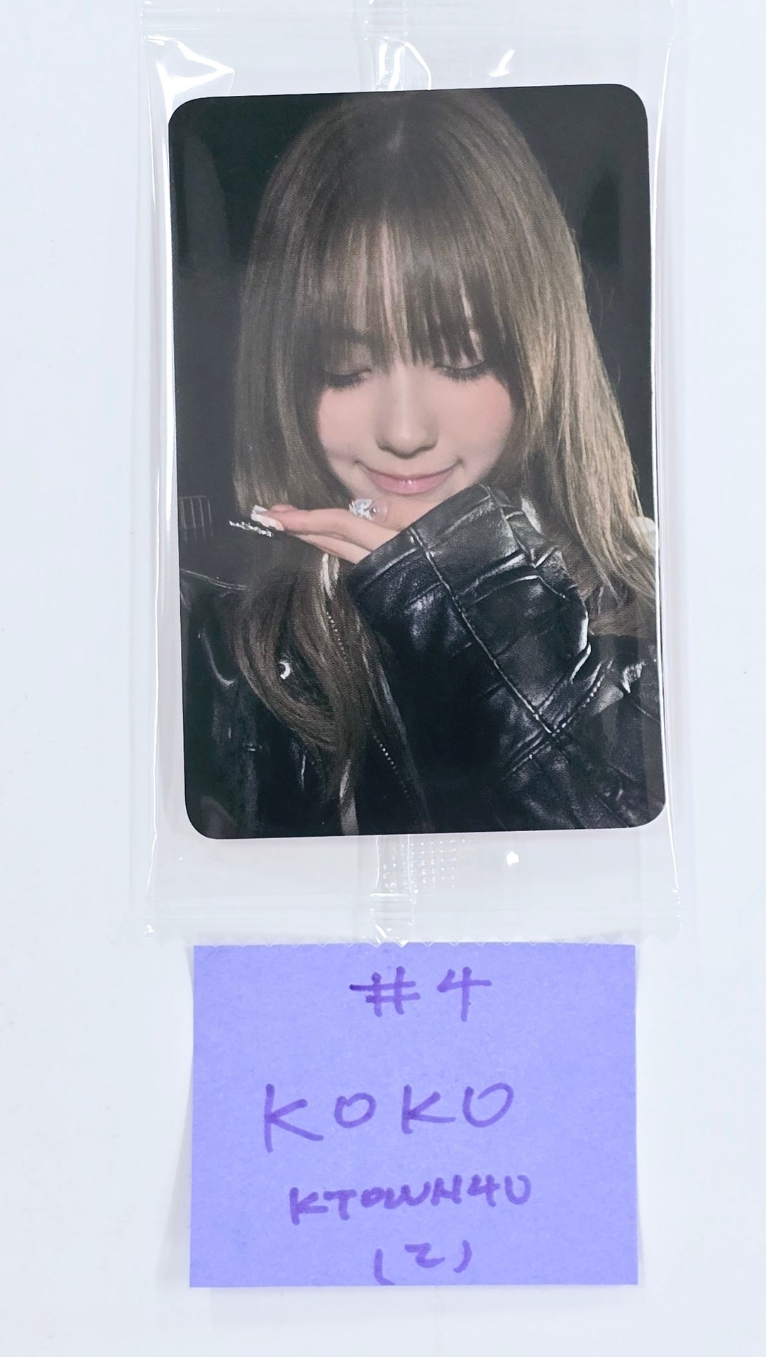 IZNA "N/a" - Ktown4U Fansign Event Photocard [24.12.18]