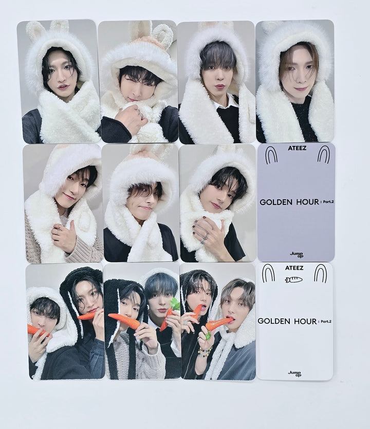 Ateez "GOLDEN HOUR : Part.2" - Jump Up Lucky Draw Event Photocard [Digipack Ver.] [24.12.18]