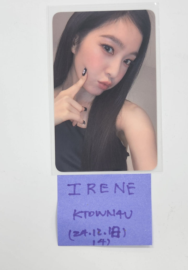 IRENE (Of Red Velvet) "Like A Flower" - Ktown4U Lucky Draw Event Photocard [Case Ver.] [24.12.18]