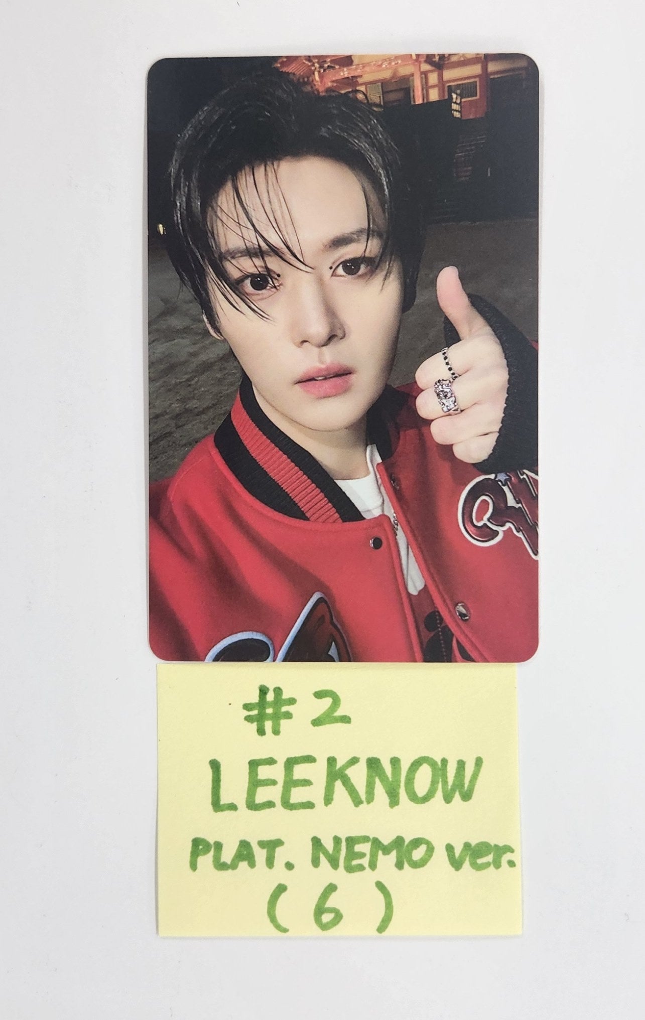 Lee Know Stray Kids Photocard Album Hop Nemo Ver Stray Kids