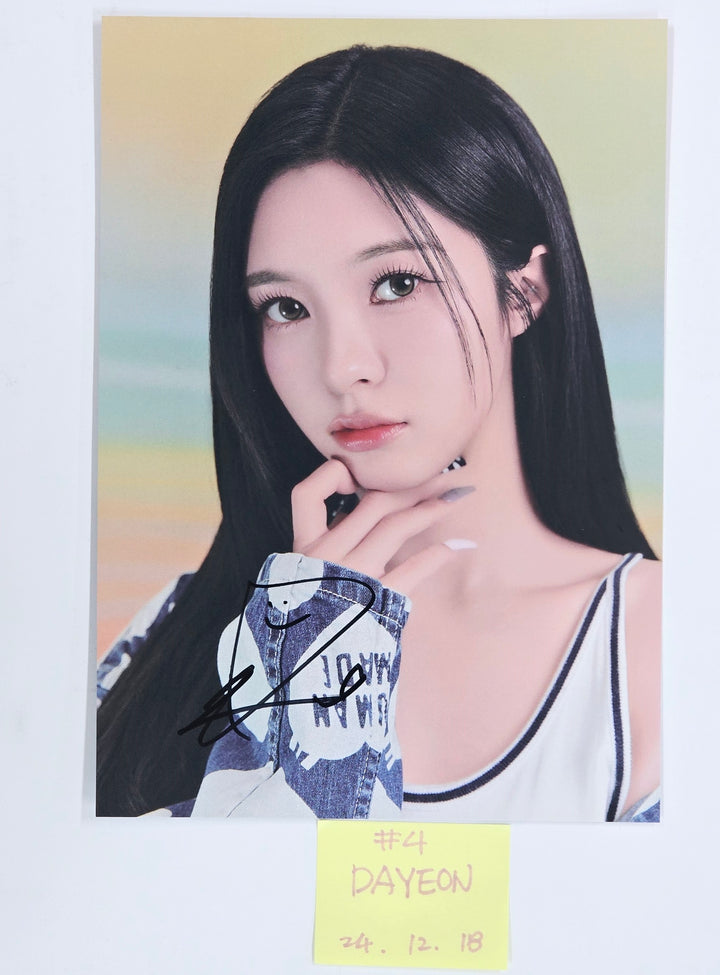 Kep1er "TIPI-TAP" - Hand Autographed(Signed) Winner Paper [24.12.18]