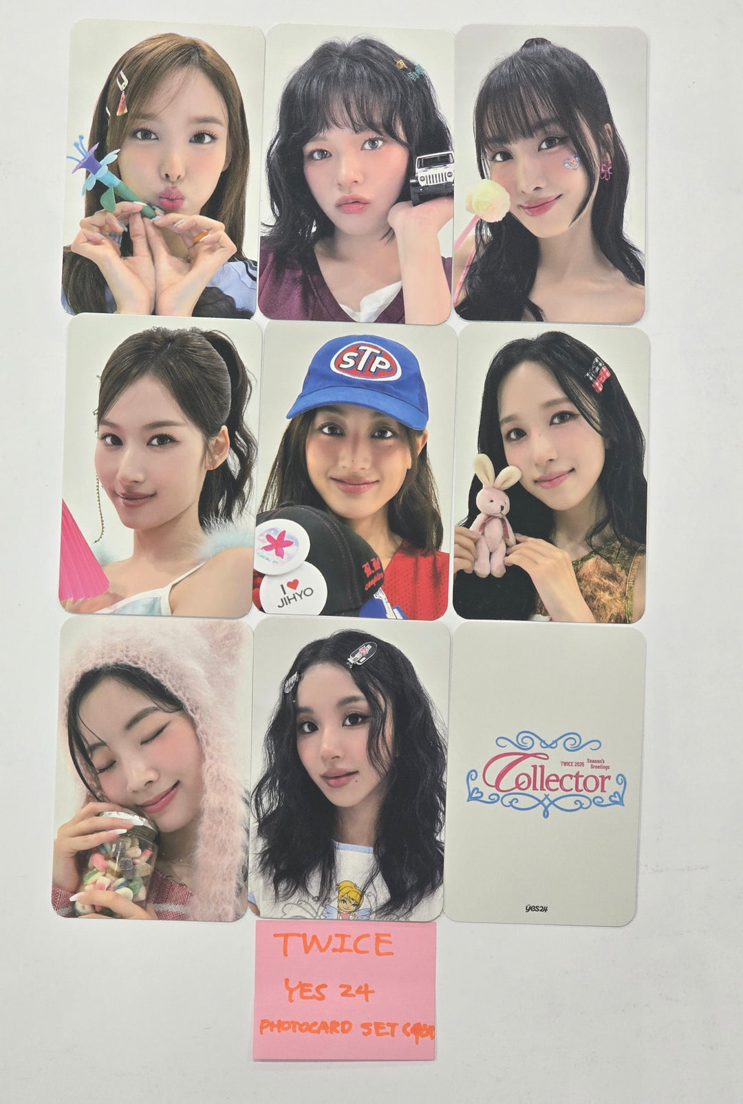 TWICE "Collector" 2025 Season's Greetings - Yes24 Pre-Order Benefit Photocards Set (9EA) [24.12.19]