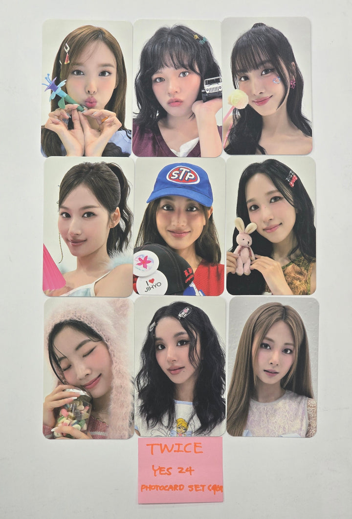 TWICE "Collector" 2025 Season's Greetings - Yes24 Pre-Order Benefit Photocards Set (9EA) [24.12.19]