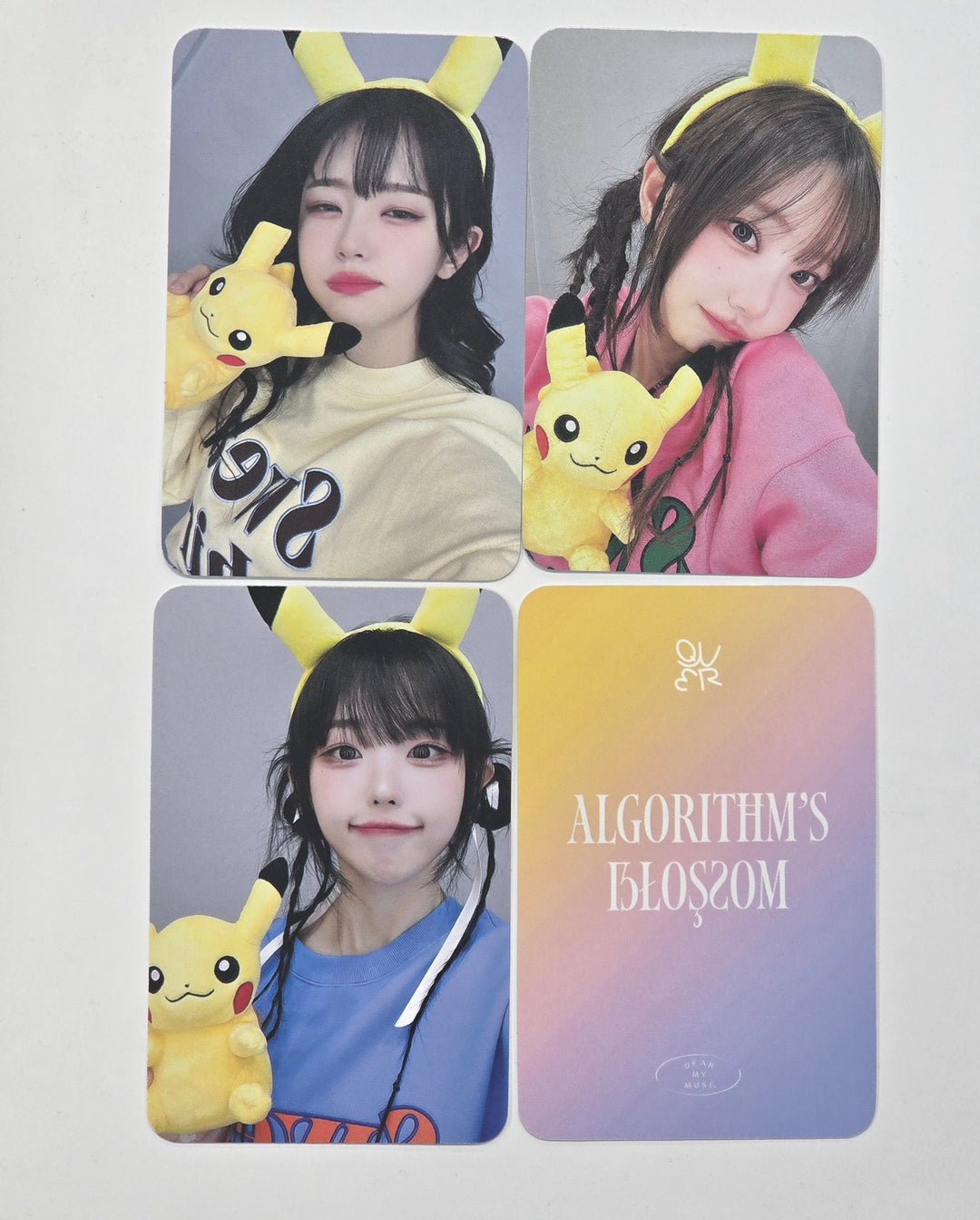 QWER "Algorithm's Blossom" - Dear My Muse Fansign Event Photocard Round 10 [24.12.19]