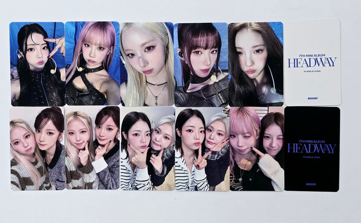 PURPLE KISS "HEADWAY" - Music Art Fansign Event Photocard [Poca Ver.] [24.12.19]