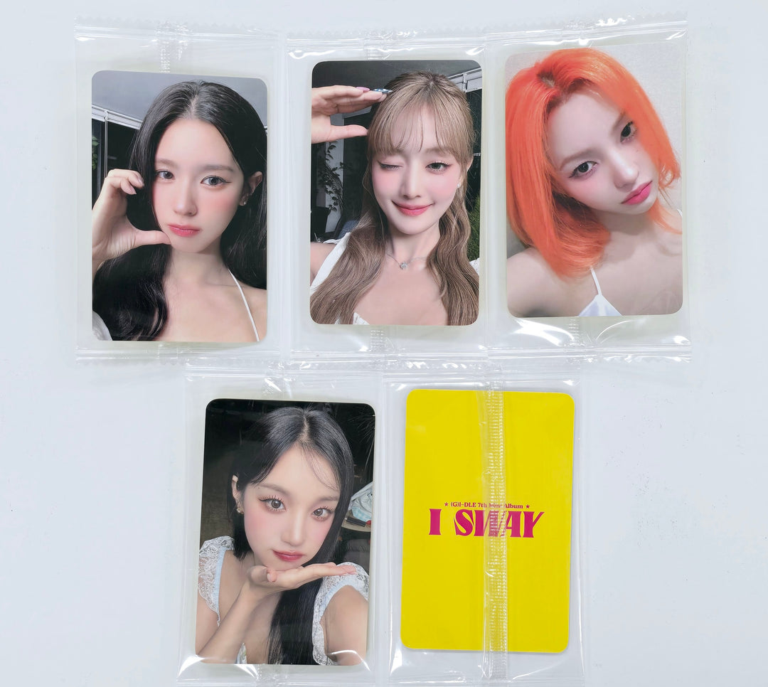 (g) I-DLE "I SWAY" - Ktown4U Lucky Draw Event Photocard [24.12.20]