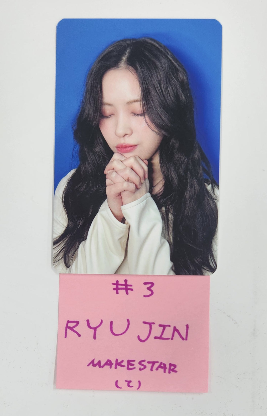 ITZY "Gold" - Makestar Fansign Event Photocard Round 10 [24.12.23]