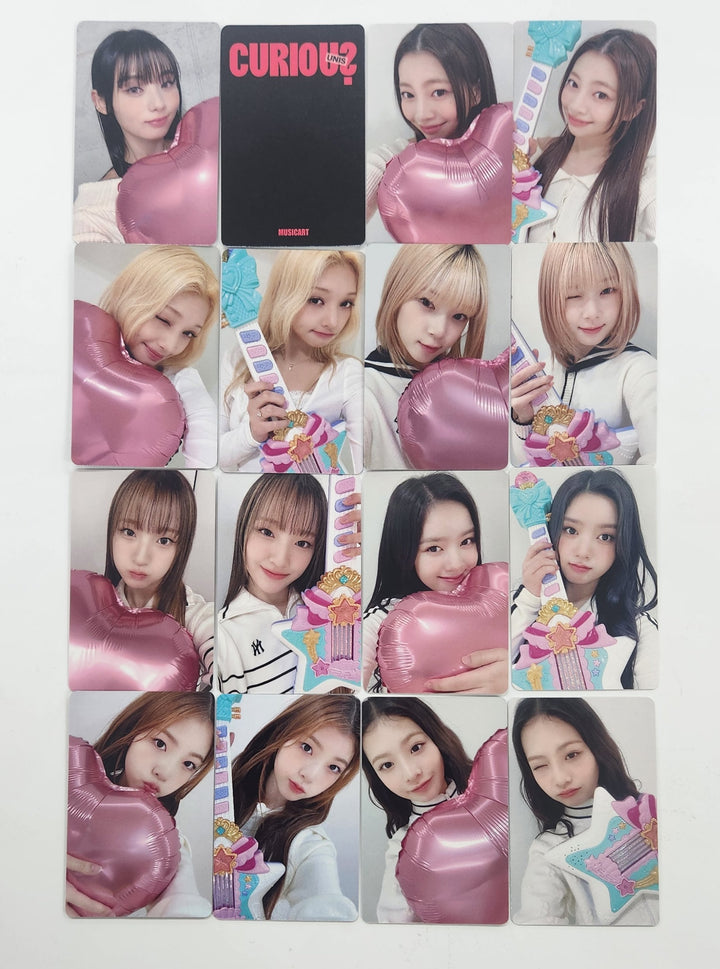 UNIS 'CURIOUS' - Music Art Fansign Event Photocard [24.12.24]