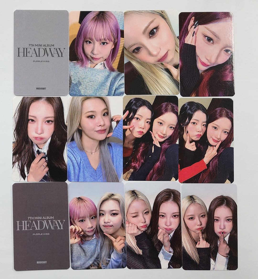 PURPLE KISS "HEADWAY" - Music Art Fansign Event Photocard Round 2 [24.12.26]