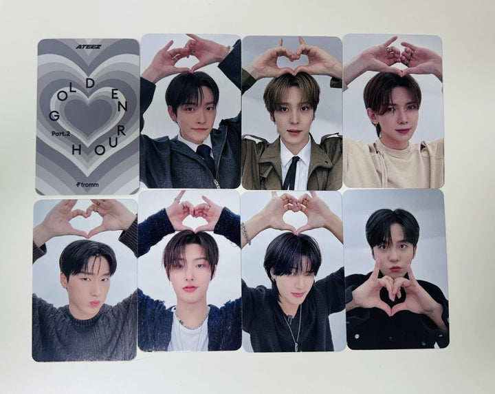 Ateez "GOLDEN HOUR : Part.2" - Fromm Store Fansign Event Photocard [Digipack Ver.] [24.12.26]