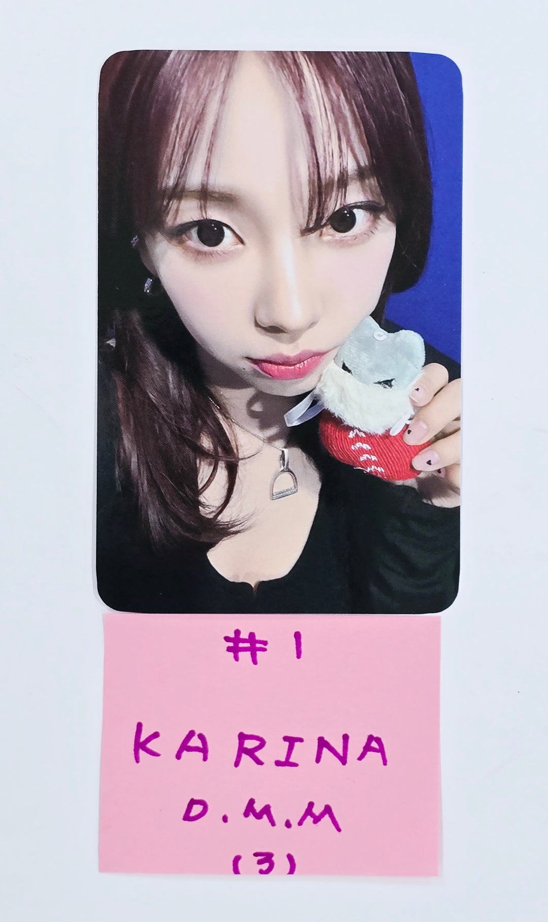 Aespa "Whiplash" - Dear My Muse Fansign Event Photocard [24.12.27]