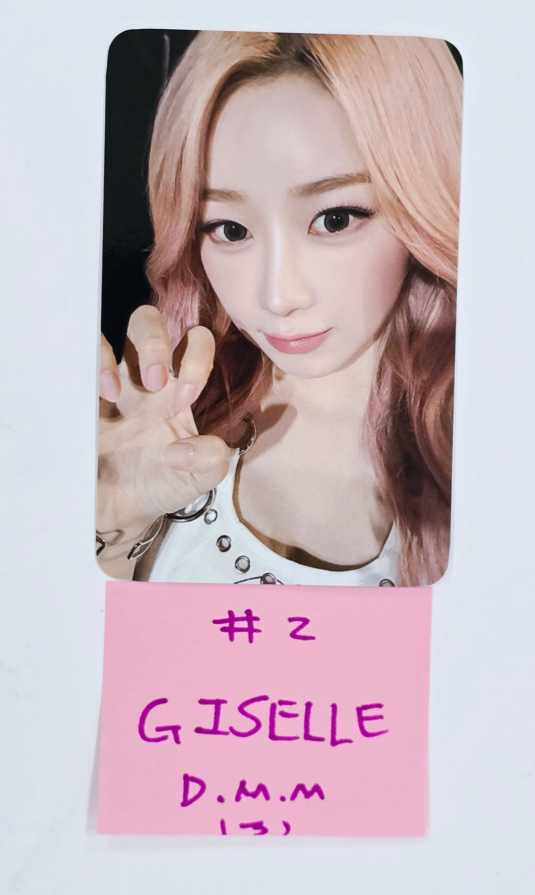 Aespa "Whiplash" - Dear My Muse Fansign Event Photocard [24.12.27]