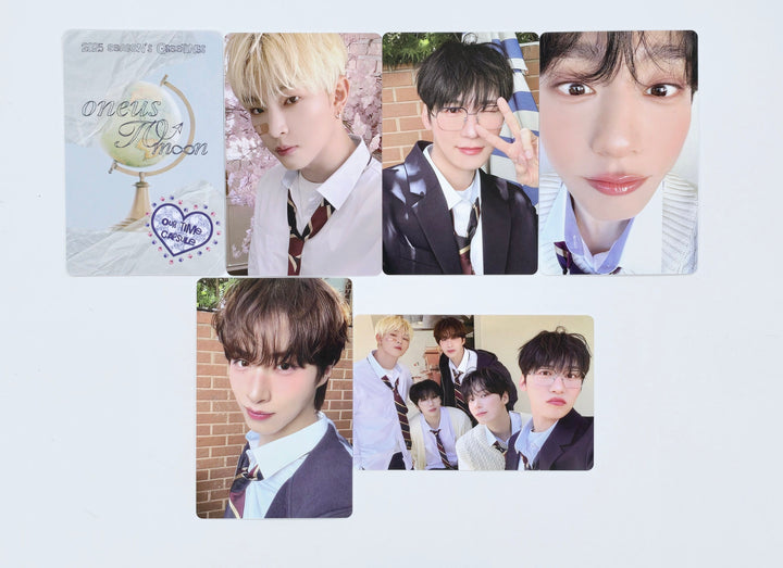 ONEUS "oneus TO moon" 2025 SEASON'S GREETINGS -  Bizent Mall Pre-Order Benefit Photocards Set (7EA) [24.12.27]