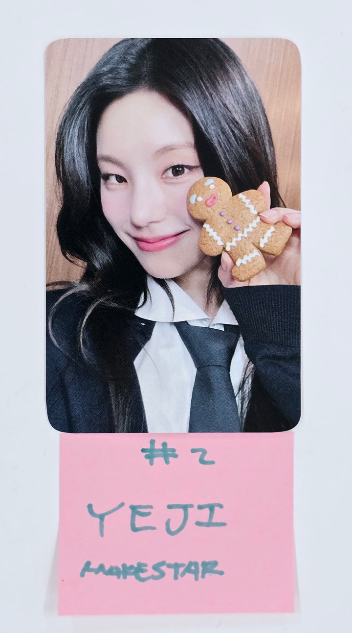 ITZY "Gold" - Makestar Lucky Draw Event Photocard [24.12.27]