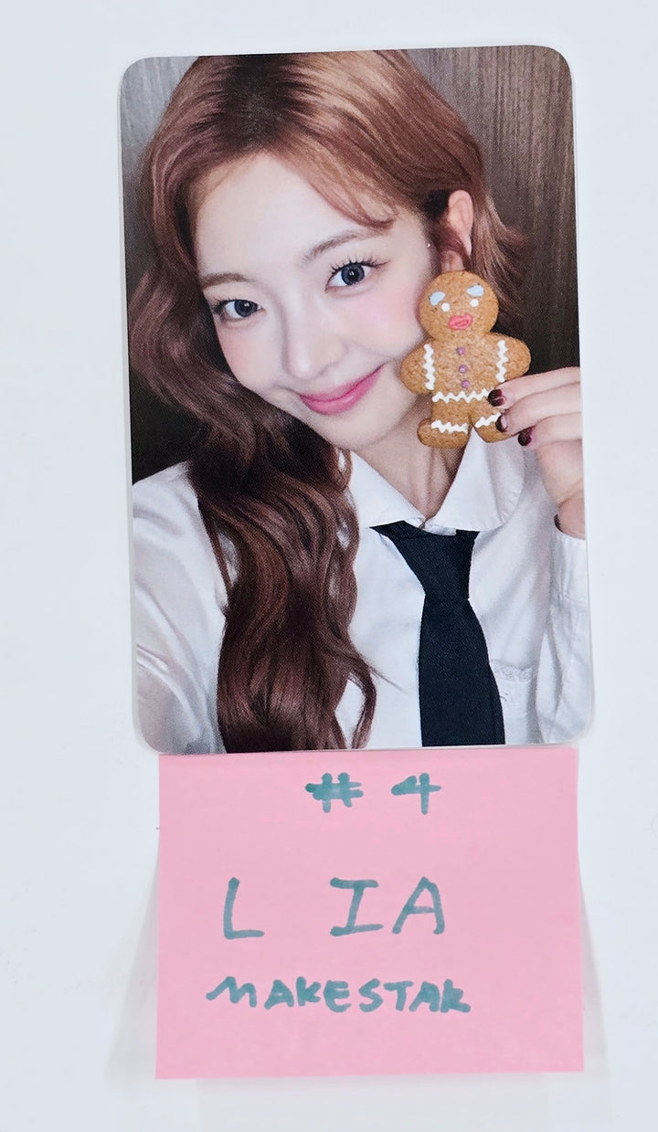 ITZY "Gold" - Makestar Lucky Draw Event Photocard [24.12.27]