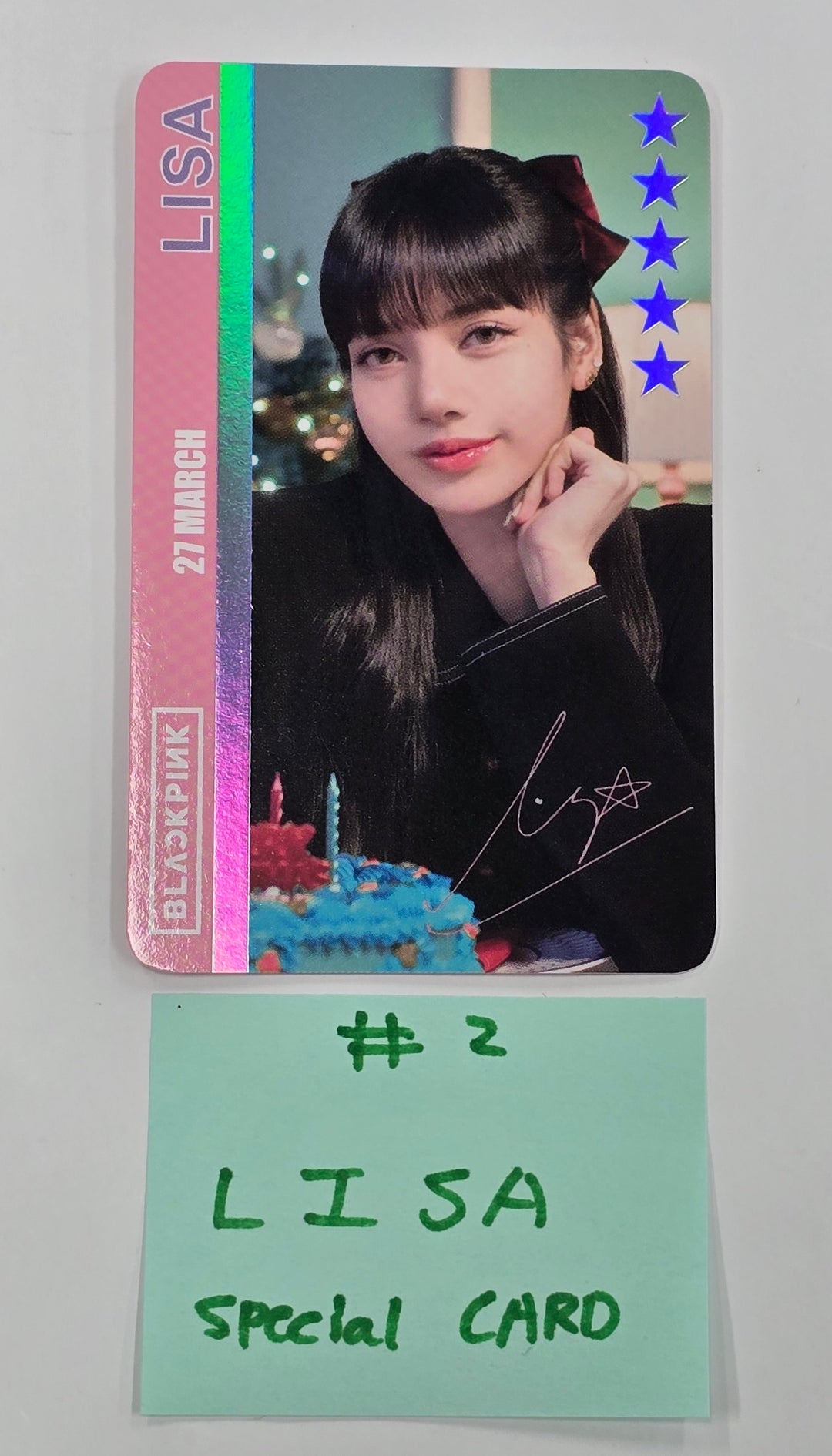 BLACKPINK THE GAME COUPON CARD COLLECTION 2024 CHRISTMAS - Official SP CARD [24.12.30]