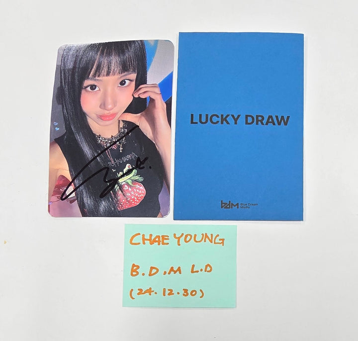 Chaeyoung (Of TWICE) "STRATEGY" - Hand Autographed(Signed) Photocard [24.12.30]